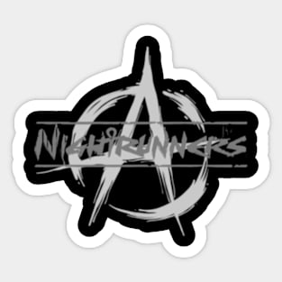 Nightrunners Anarchy!! Sticker